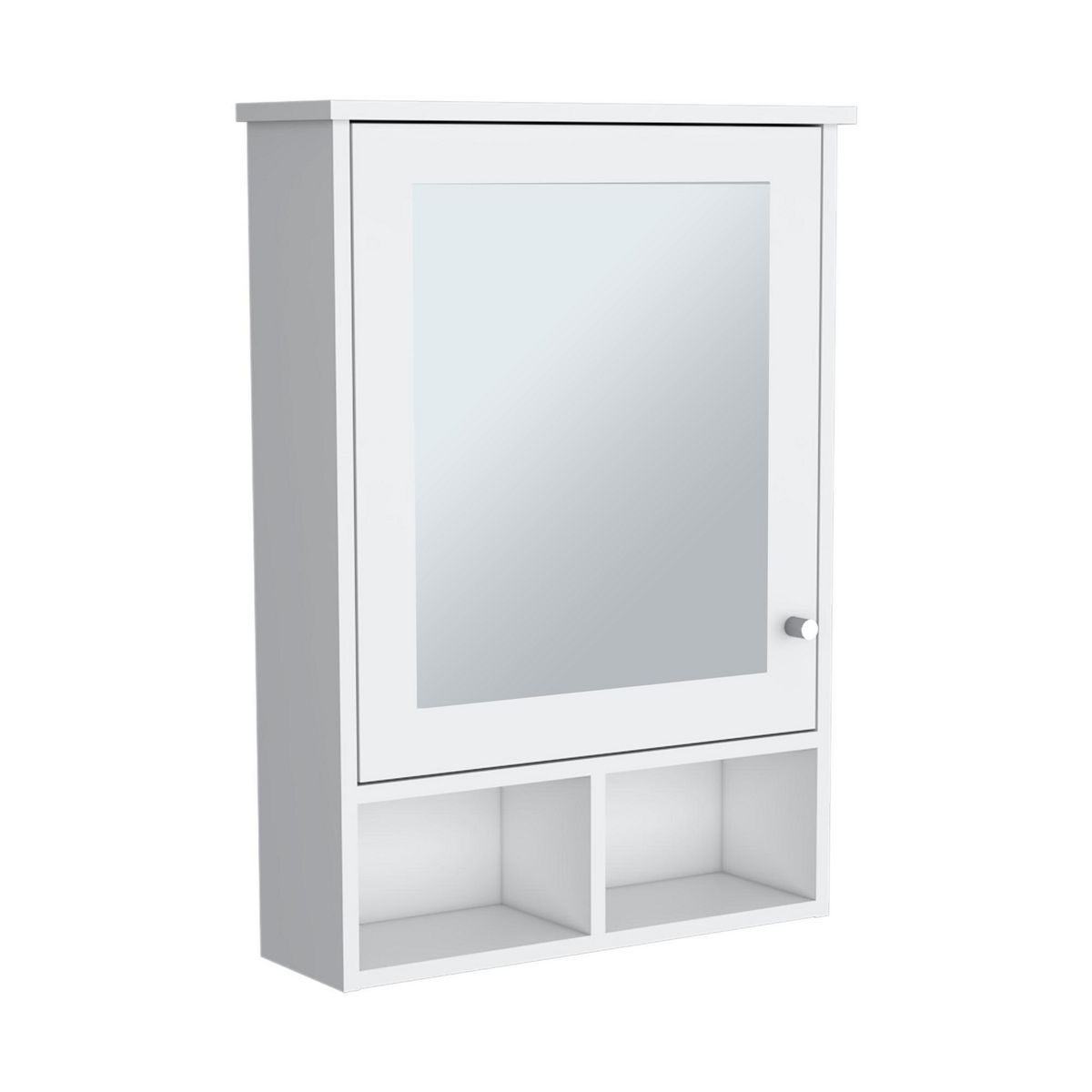 TUHOME - Botiquín Depp con Espejo Blanco