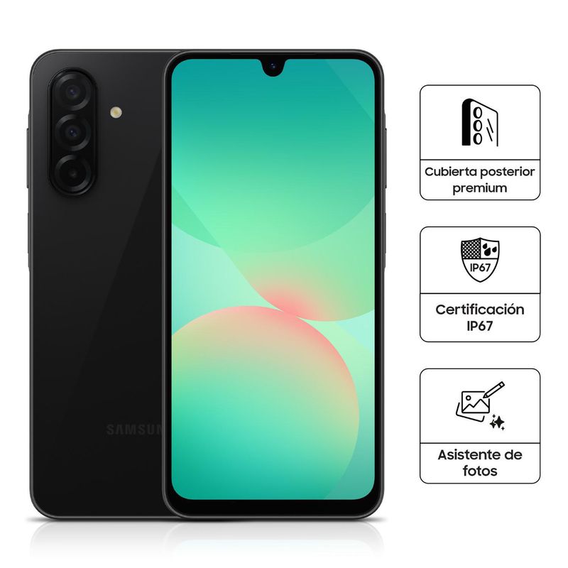 SAMSUNG - Celular Samsung Galaxy Negro A26 5G 128GB