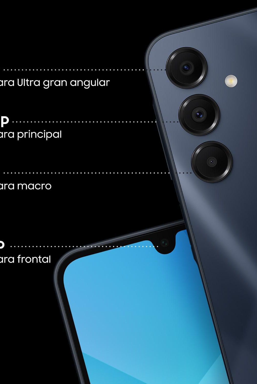 SAMSUNG - Celular Samsung Galaxy A16 4G LTE Negro 256GB