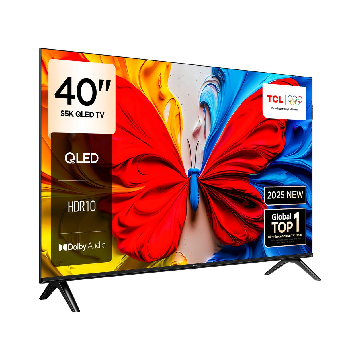 TCL - Televisor Smart TV TCL 40" QLED Google TV 40S5K