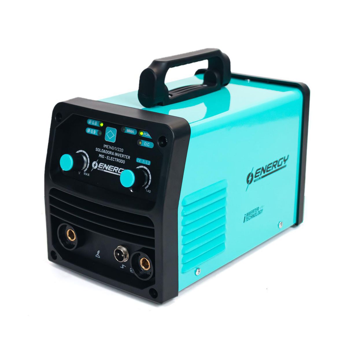 ENERGY - Soldadora Inverter Multiproceso MIG/MMA 140 amp carrete 1kg Energy
