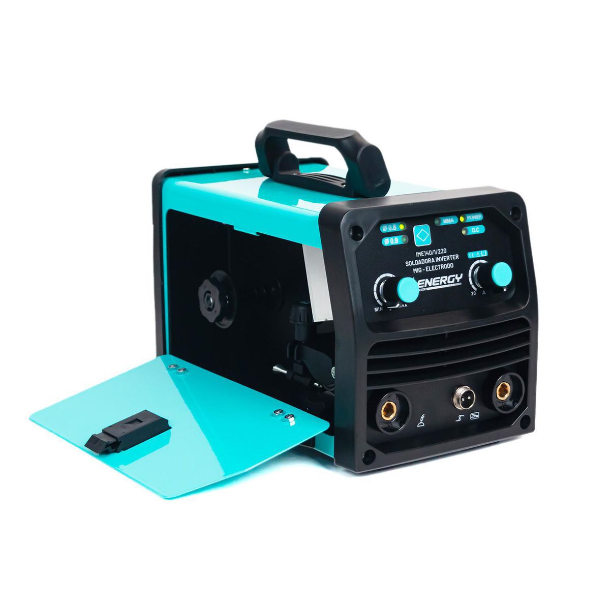 ENERGY - Soldadora Inverter Multiproceso MIG/MMA 140 amp carrete 1kg Energy