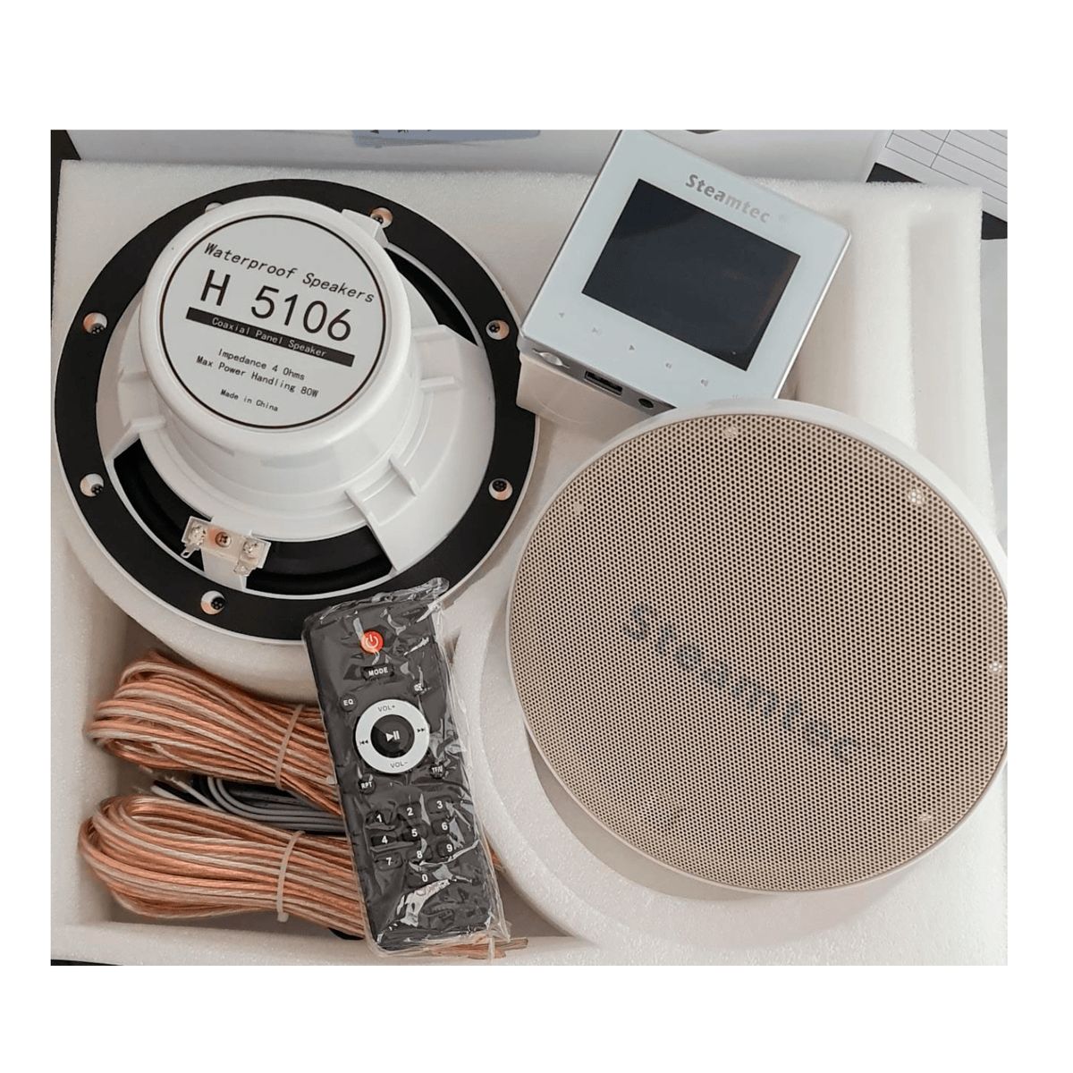 GENERICO - Parlantes Bluetooth de Sauna