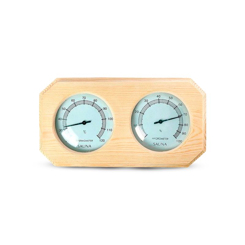 GENERICO - Reloj Termohigrómetro de Sauna