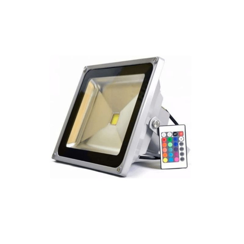 GENERICO - Reflector RGB con Control Remoto 30W-220V
