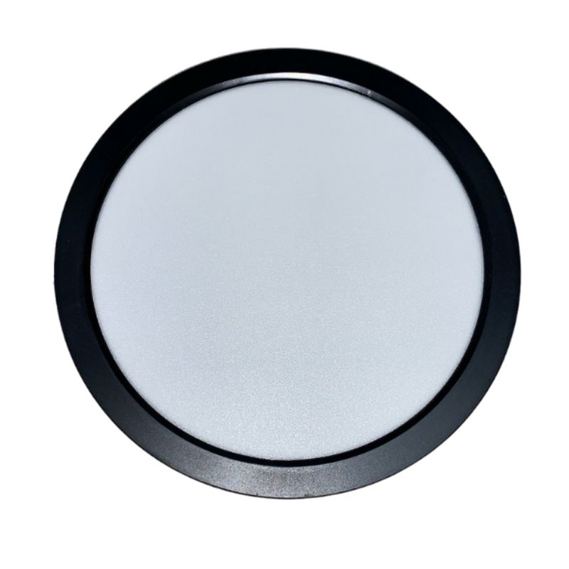 GZ LIGHTING - Panel Led Adosable Red. 18W Luz Fría Negro