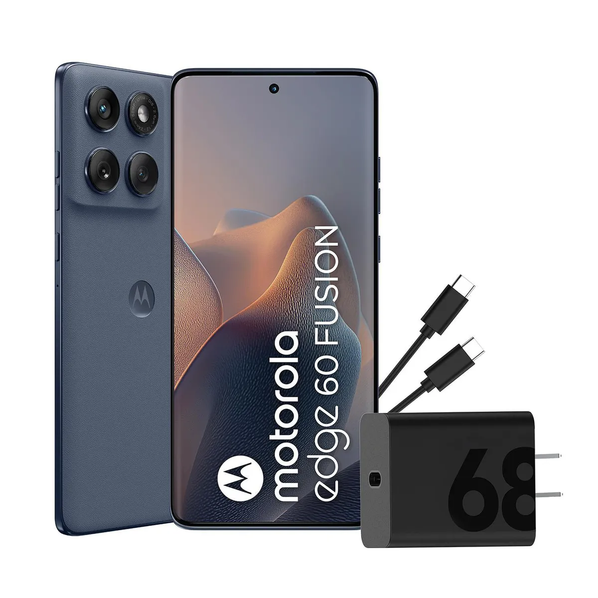 MOTOROLA - Celular Motorola Edge 60 Fusion Azul 8Gb+256Gb