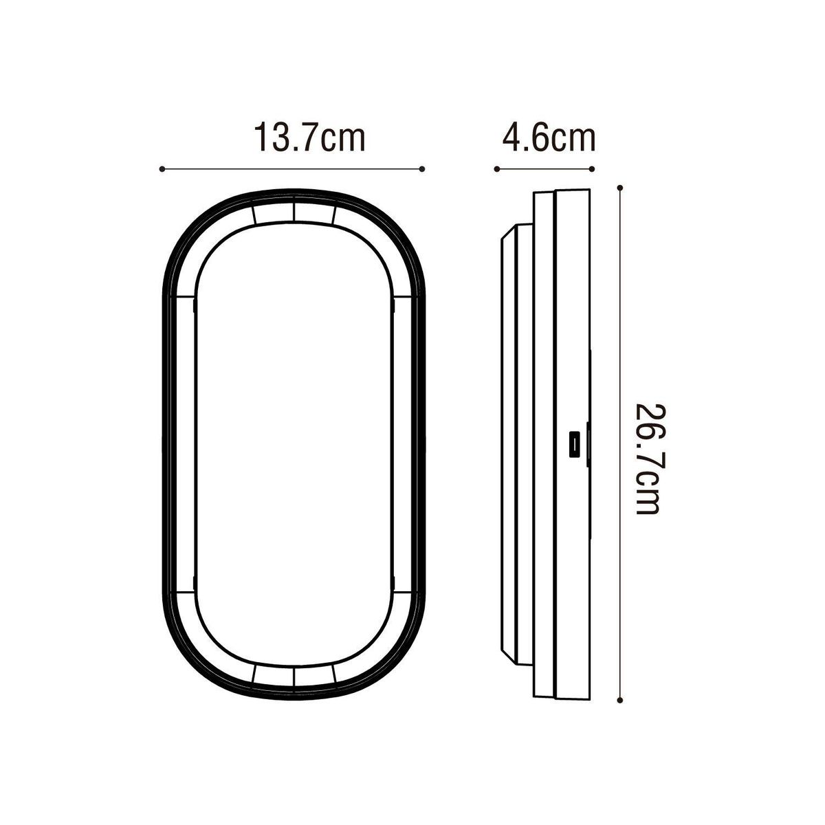 LIGHTECH - Aplique Kala Luces LED 20W 3 Tonos Negro