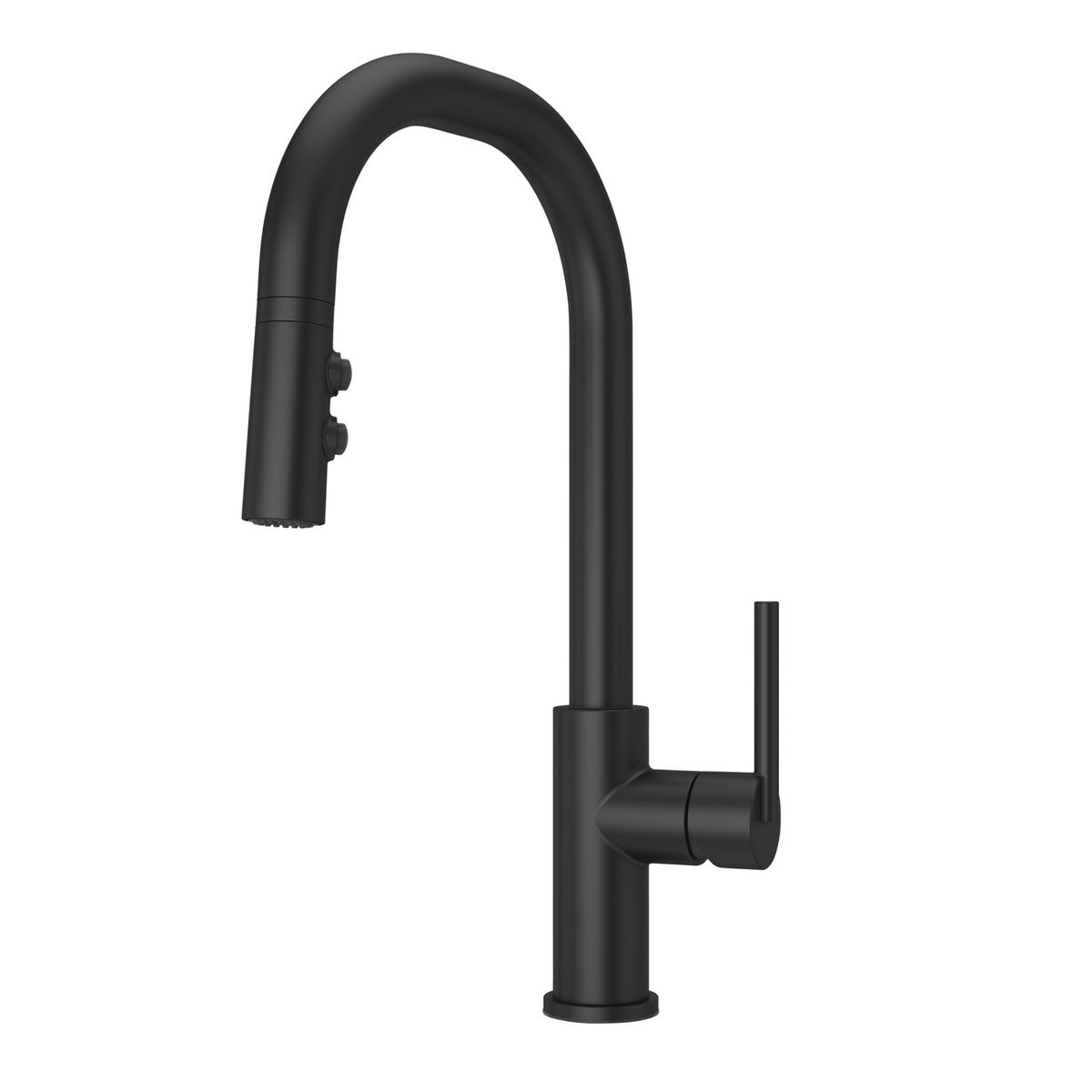 PFISTER - Mezcladora Monocomando Zanna Negro Mate