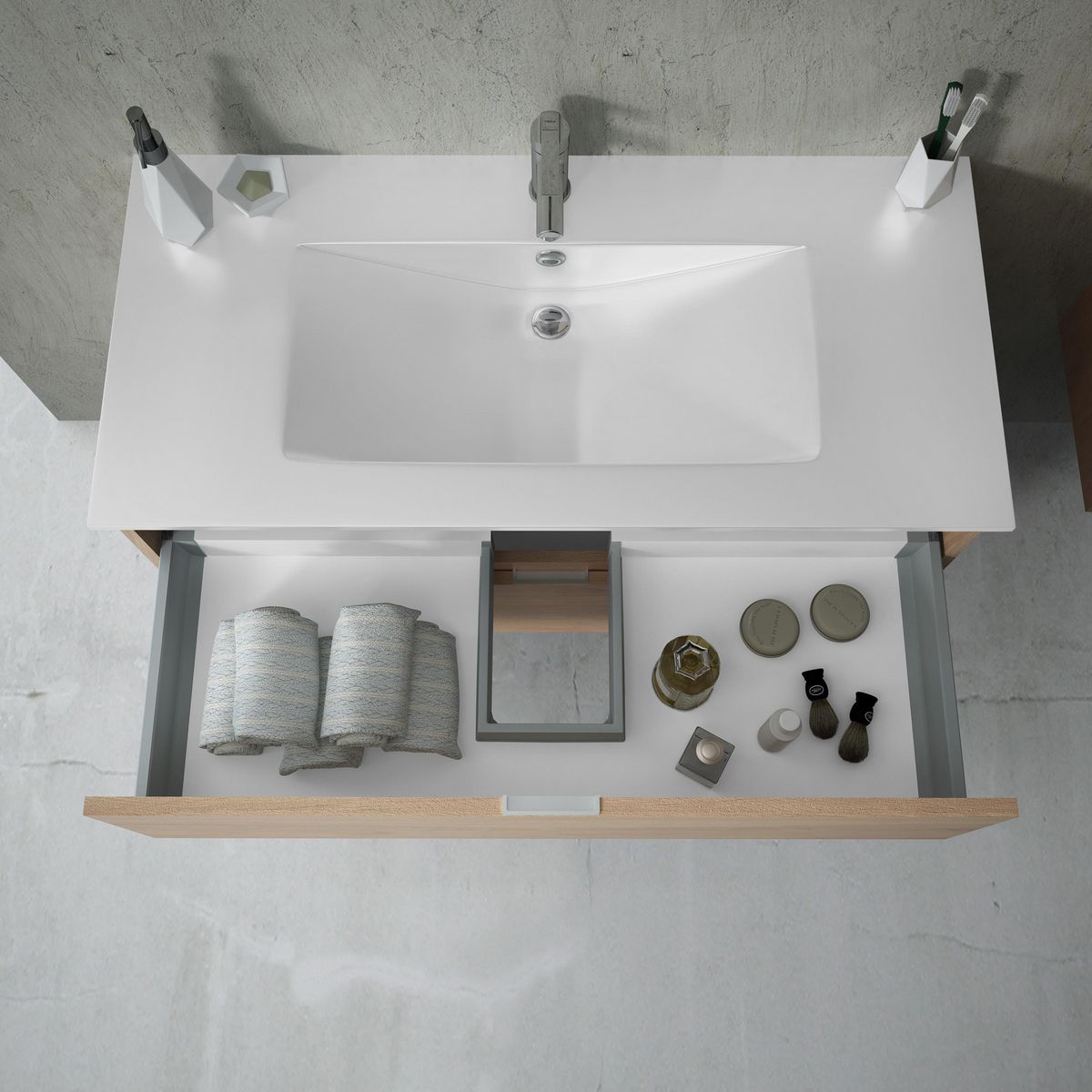 TEKA -  Inca Combo 60 Roble Denver Roble Denver 60x46x45 cm