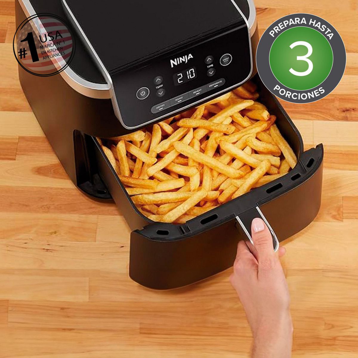 NINJA - Freidora Aire Ninja Pro 4.7L Ninja