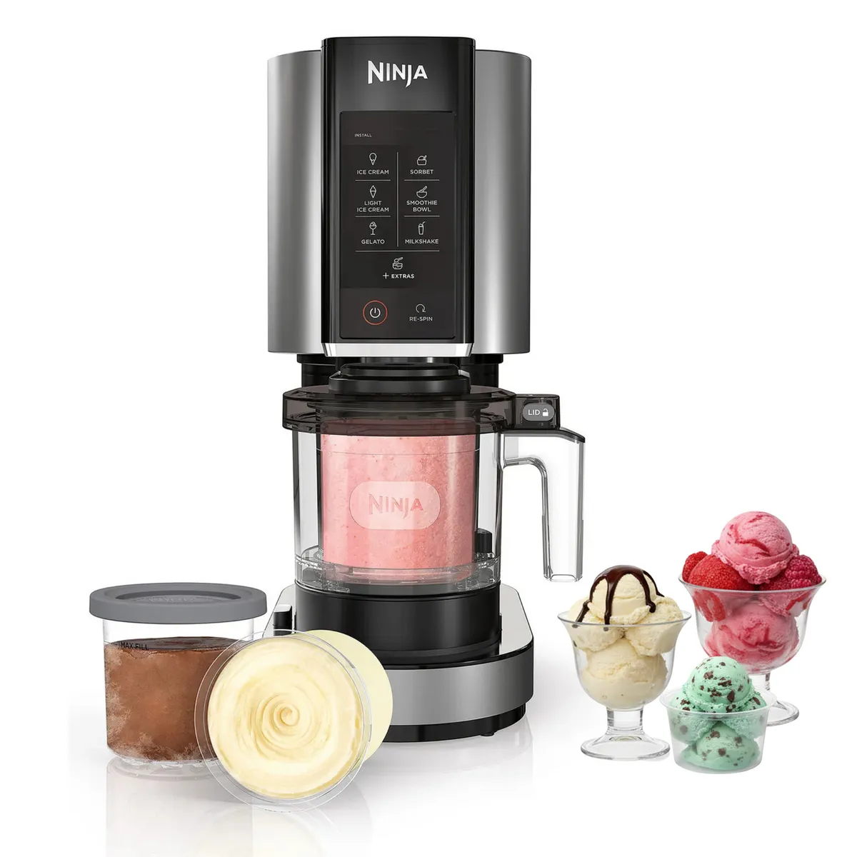 NINJA - Maquina de Helado Creami Ninja Negro NC300EU