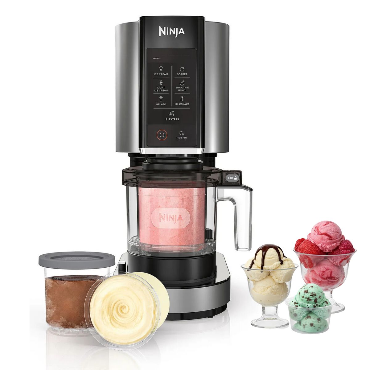 NINJA - Maquina de Helado Creami Ninja Negro NC300EU