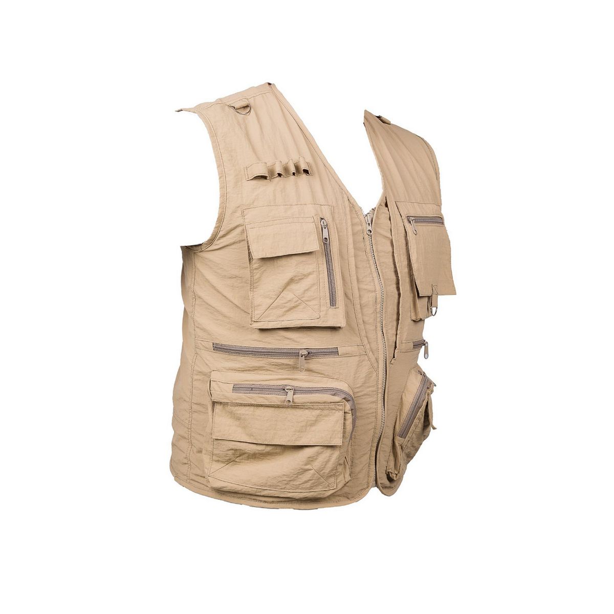  - Chaleco Multibolsillos Beige Talla L