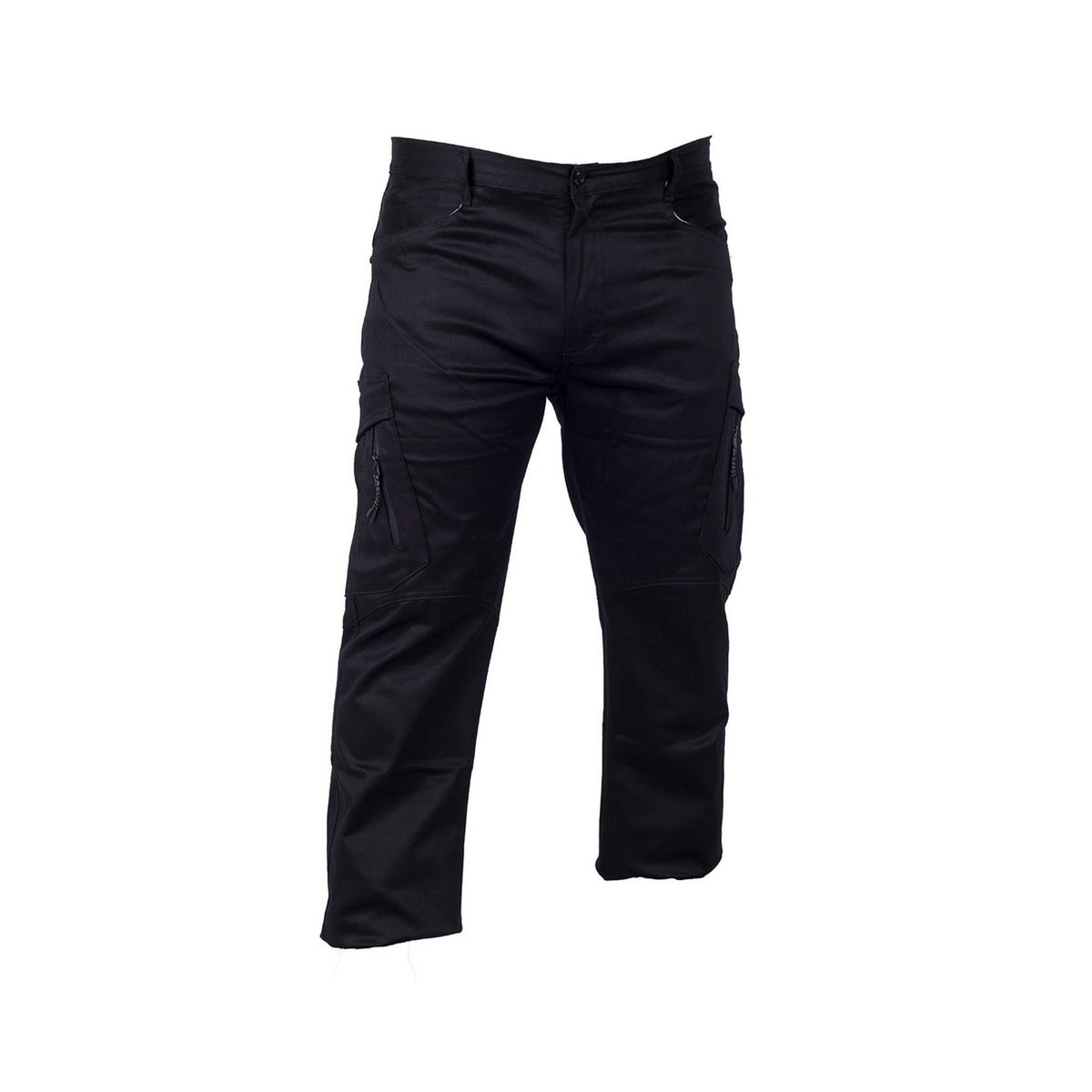  - Pantalon Drill Elastico Negro Talla XL