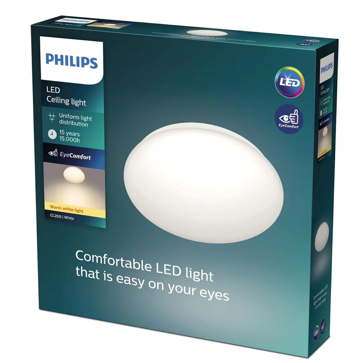 PHILIPS - Plafón LED 17W Luz Cálida G2