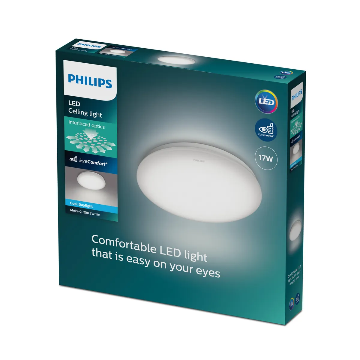 PHILIPS - Plafón LED 17W Luz Fría G2