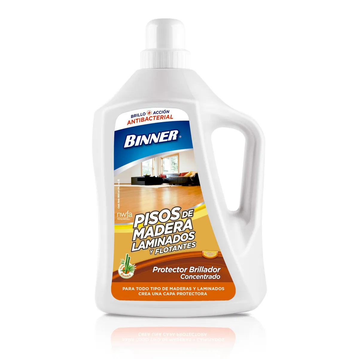 BINNER - Protector Concentrado para Pisos de Madera y Laminado 1900 ml