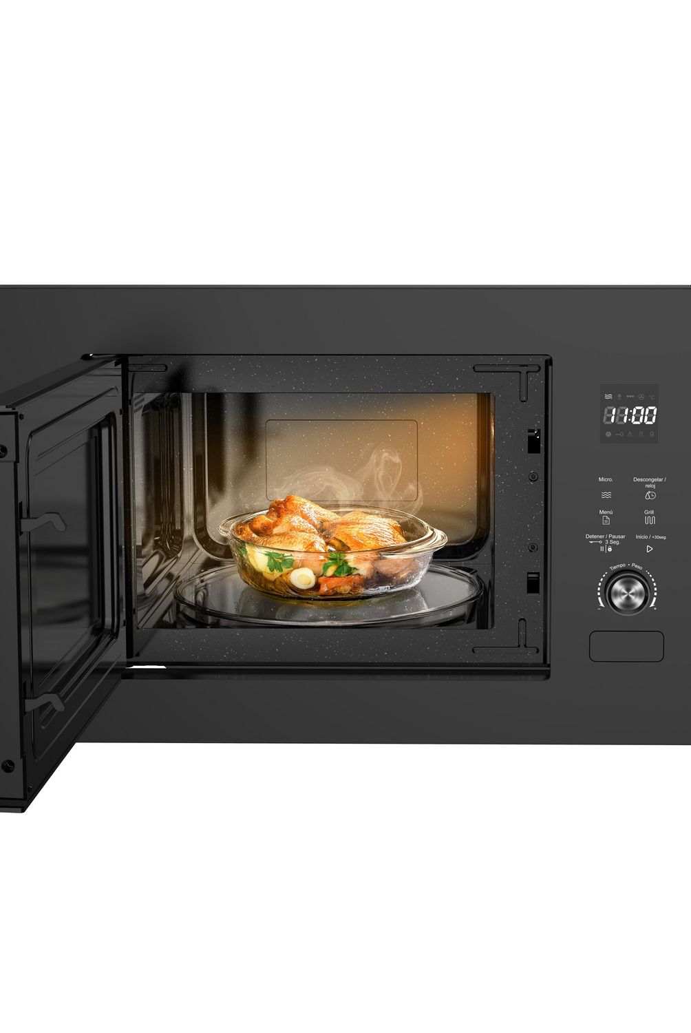  - Microondas Digital 20 Litros 3 en 1 Negro 3120SOLHOM005