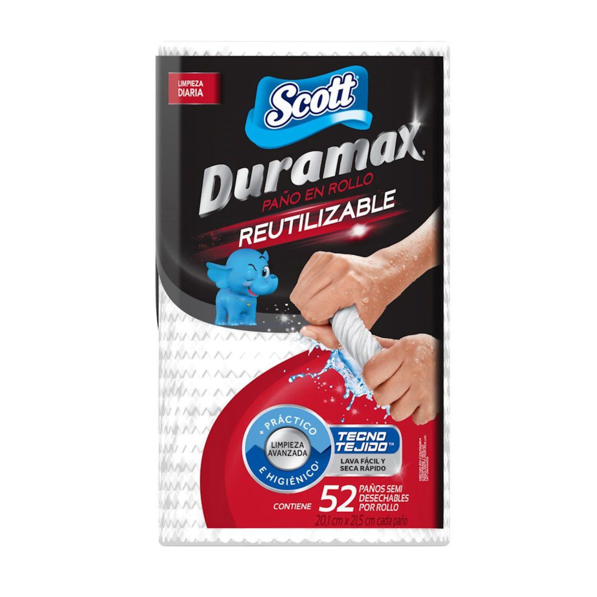 SCOTT - Papel Toalla Reutilizable Scott Duramax