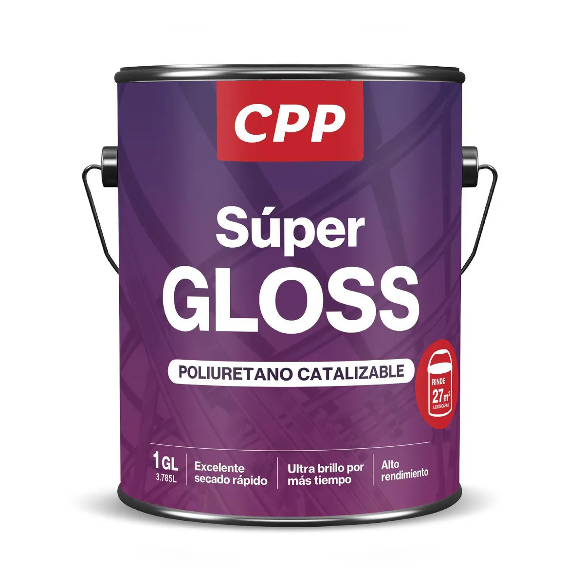 CPP - Esmalte Súper Gloss CPP Marrón 1 GL