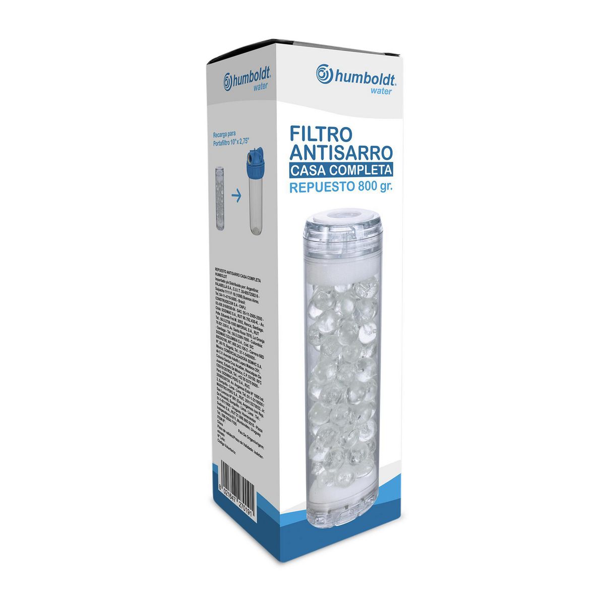 HUMBOLDT - Repuesto Filtro Antisarro para Casa Humboldt