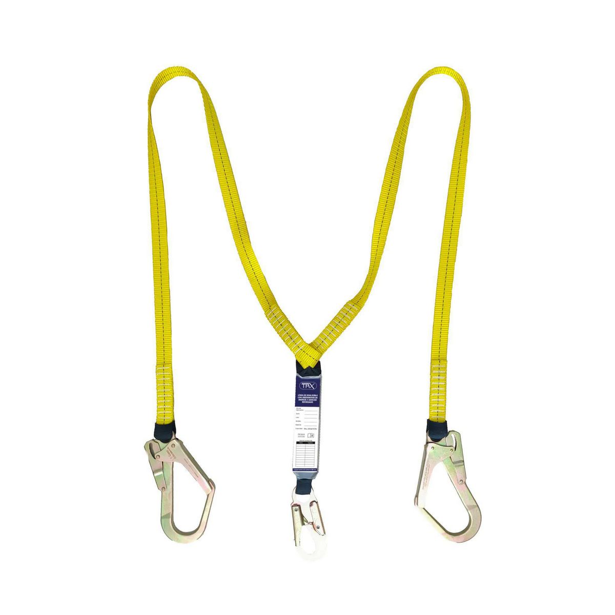  - Línea de Vida Doble TRX con Shock Absorber.