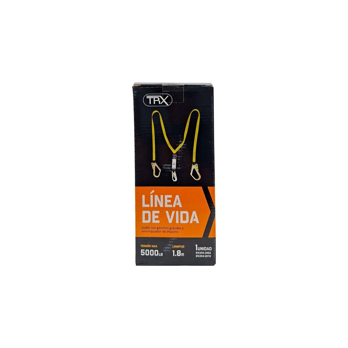  - Línea de Vida Doble TRX con Shock Absorber.