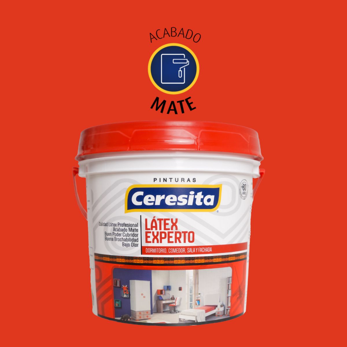 CERESITA - Latex Experto Ceresita Blanco Mate 4 GL