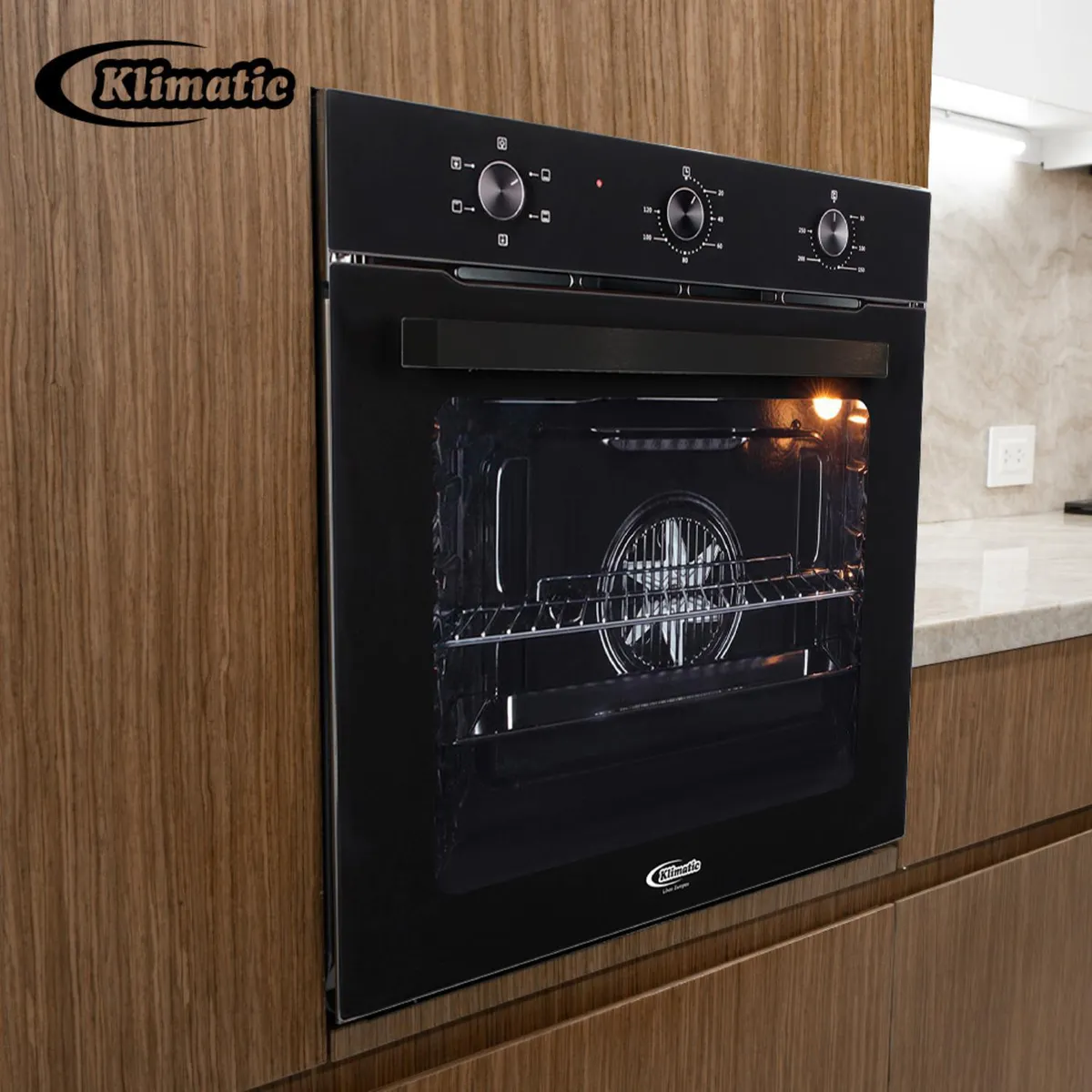 KLIMATIC - Horno Empotrable Eléctrico Essen 78 Litros