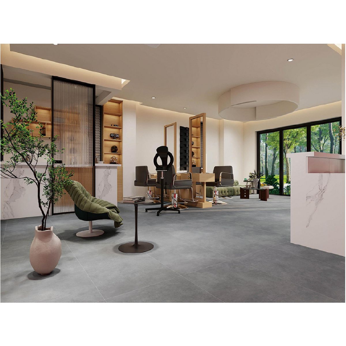  - Gres Porcelánico Cementicias/Rústicas Gris 60x120cm 2.16m2