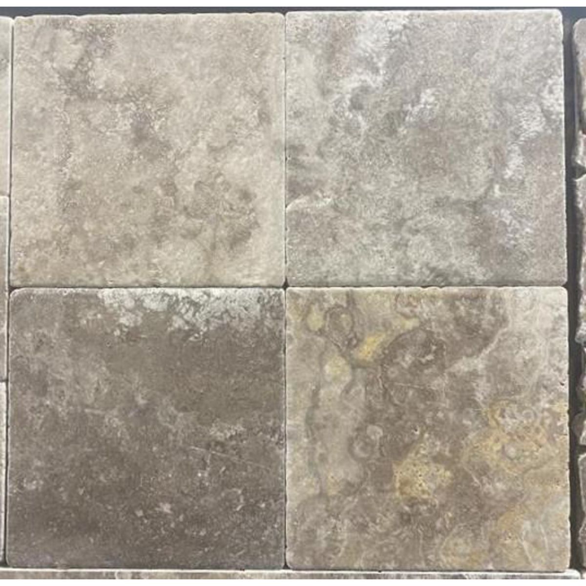  - Porcelanato Volcano Mate Tomboleado 15x15cm 0.90m2