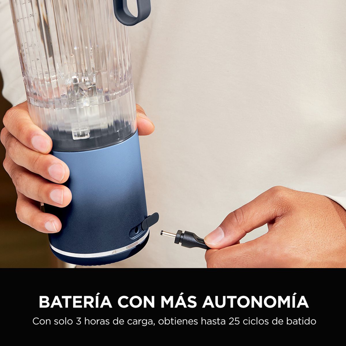 NINJA - Licuadora Blast Max 0.57 Litros Navy BC251EUNV