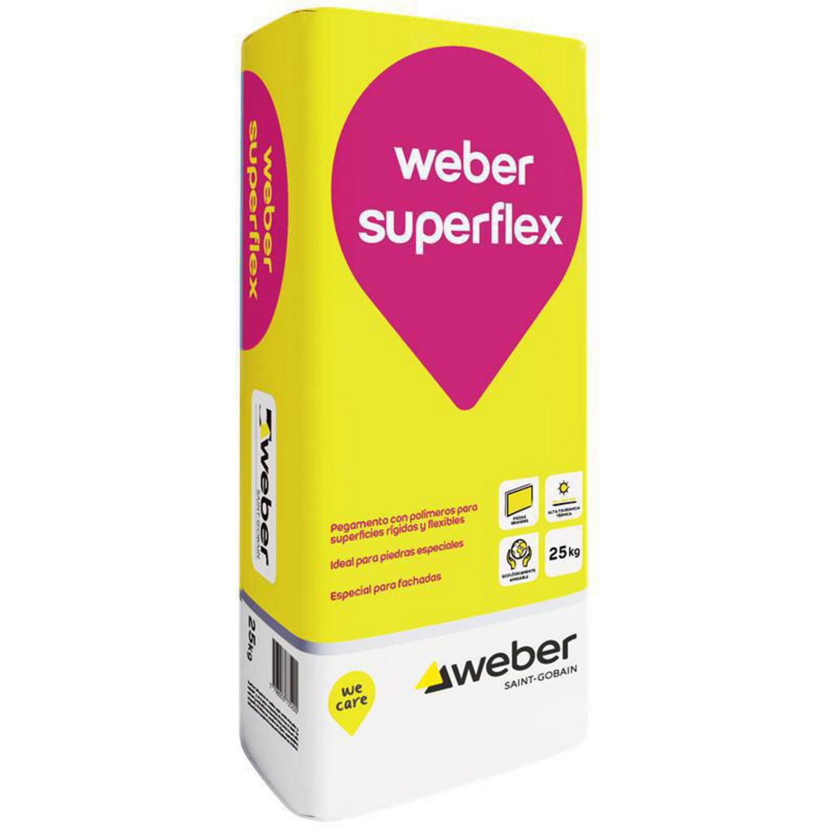 WEBER - Pegamento con Polimeros para Superficies Rígidas y Flexibles
