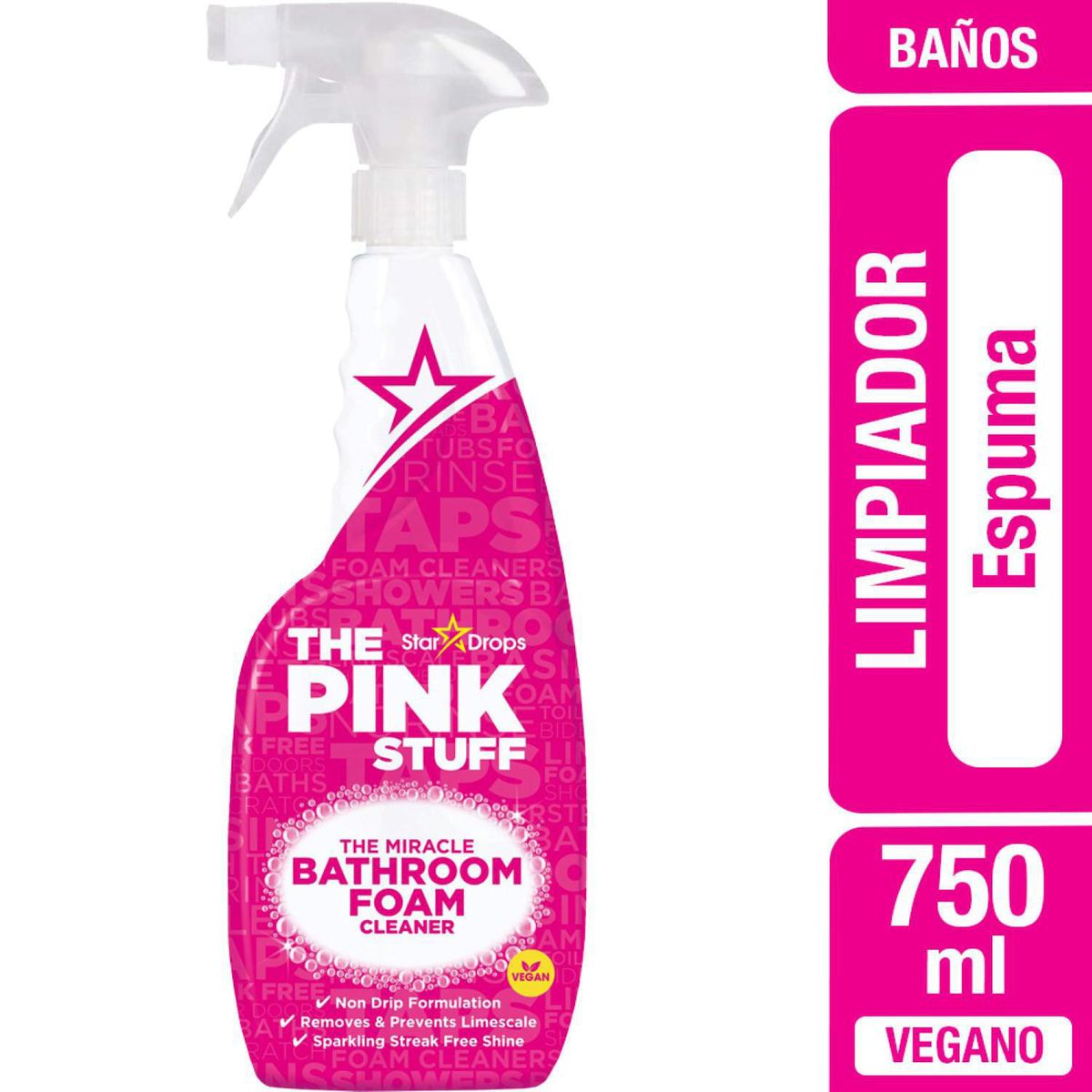  - Limpiador de Baño en Espuma The Pink Stuff 750 ml