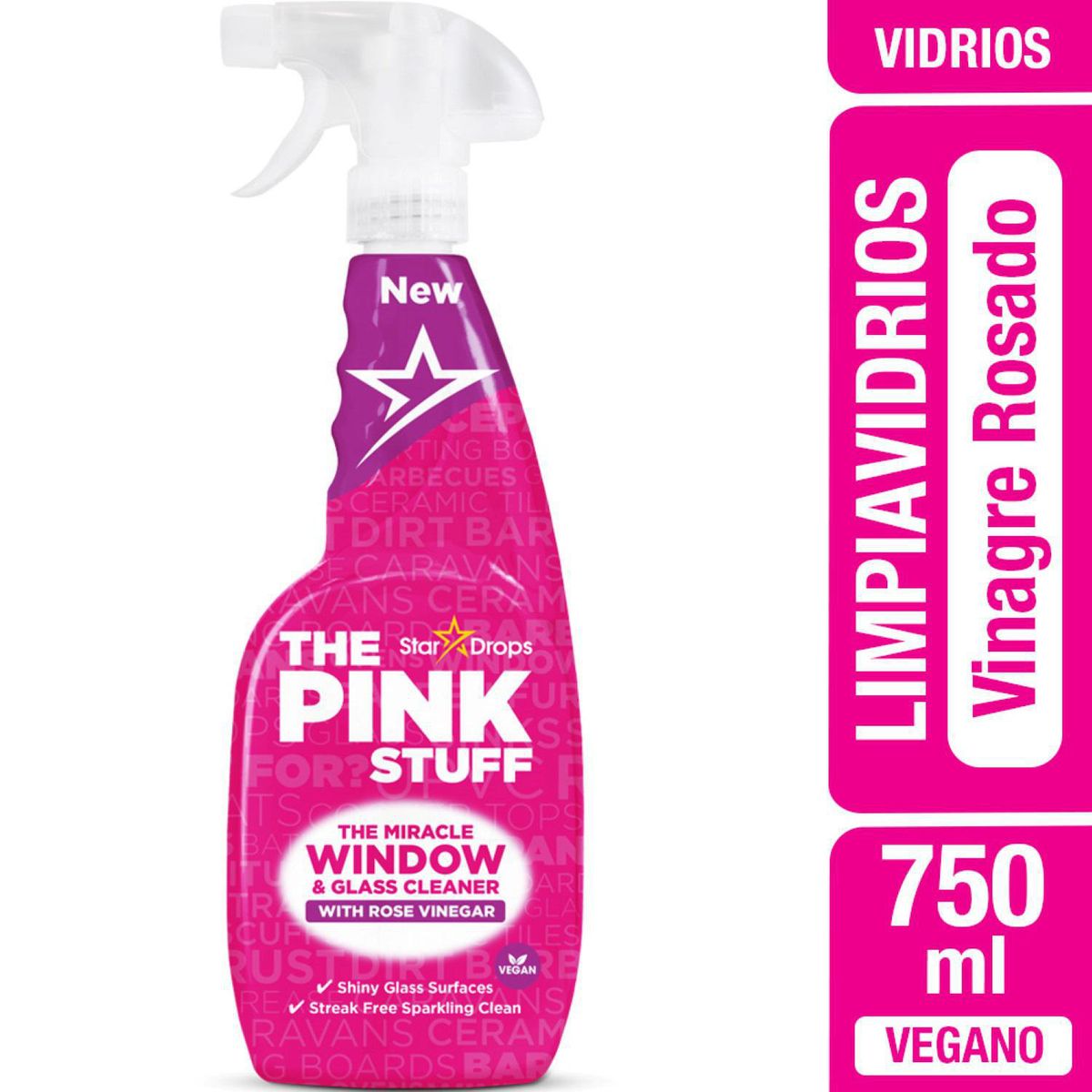  - Limpiavidrios con Vinagre The Pink Stuff 750 ml