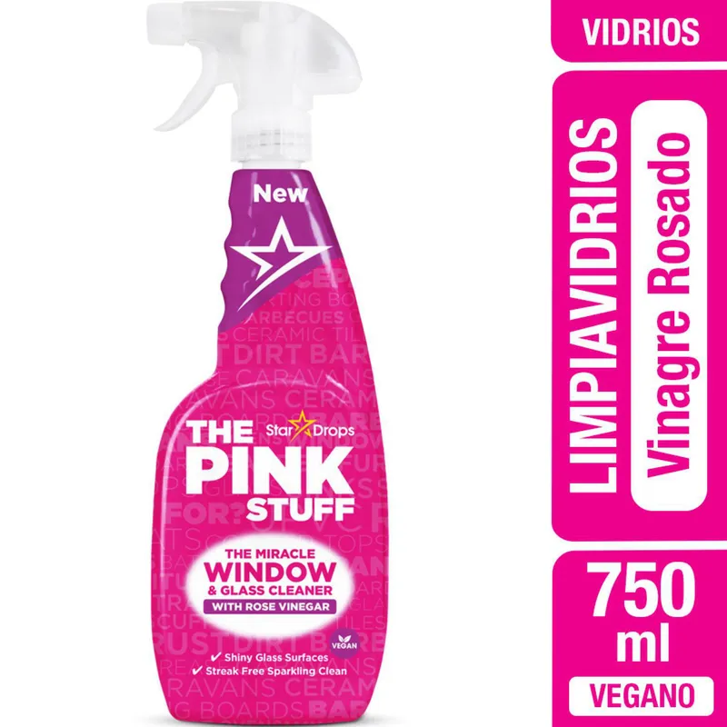  - Limpiavidrios con Vinagre The Pink Stuff 750 ml