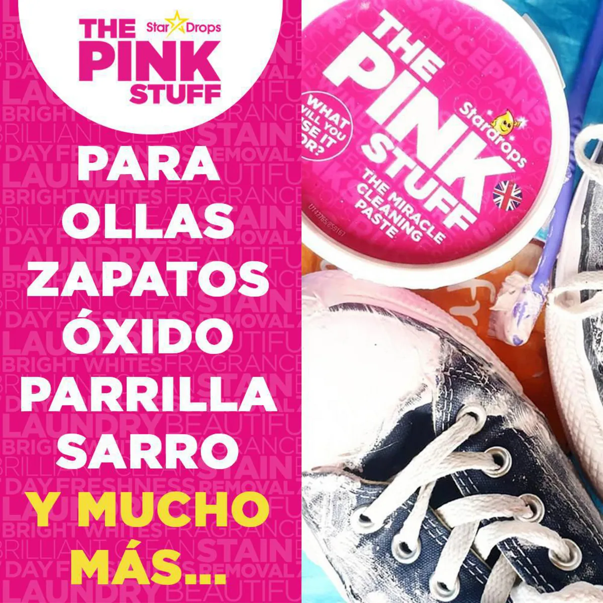  - Pasta Limpiadora Multiuso The Pink Stuff 850 ml