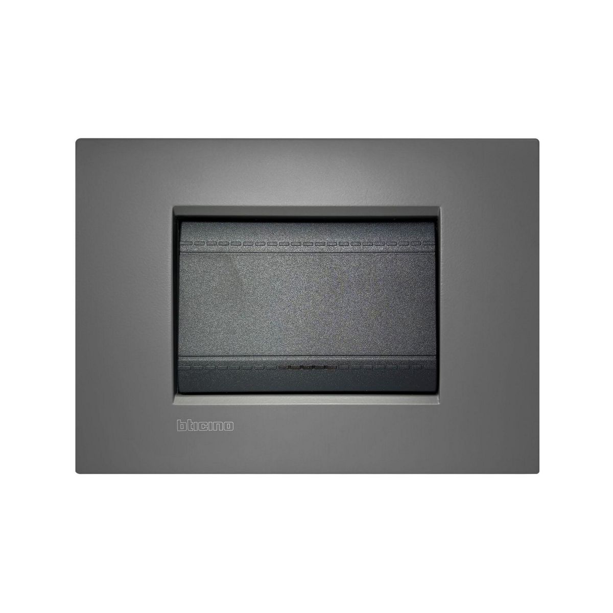 BTICINO - Interruptor Unipolar Simple 16AX Living Light Air Negro-Street Arena