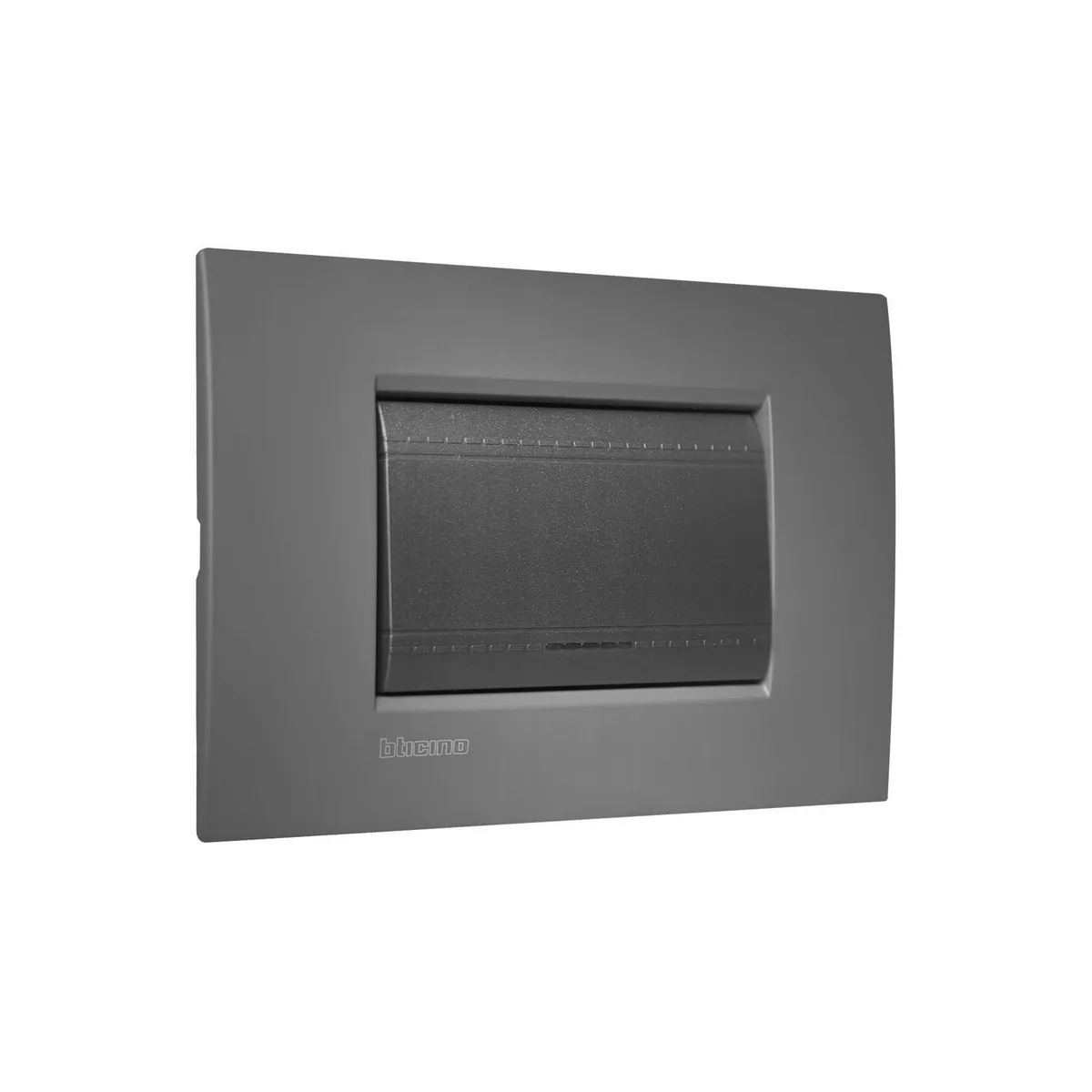 BTICINO - Interruptor Unipolar Simple 16AX Living Light Air Negro-Street Arena