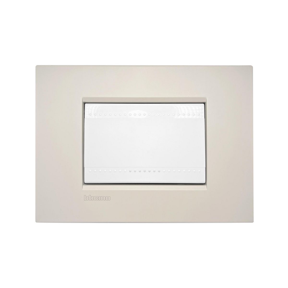 BTICINO - Interruptor Unipolar Simple 16AX Living Light Air Blanco Arena