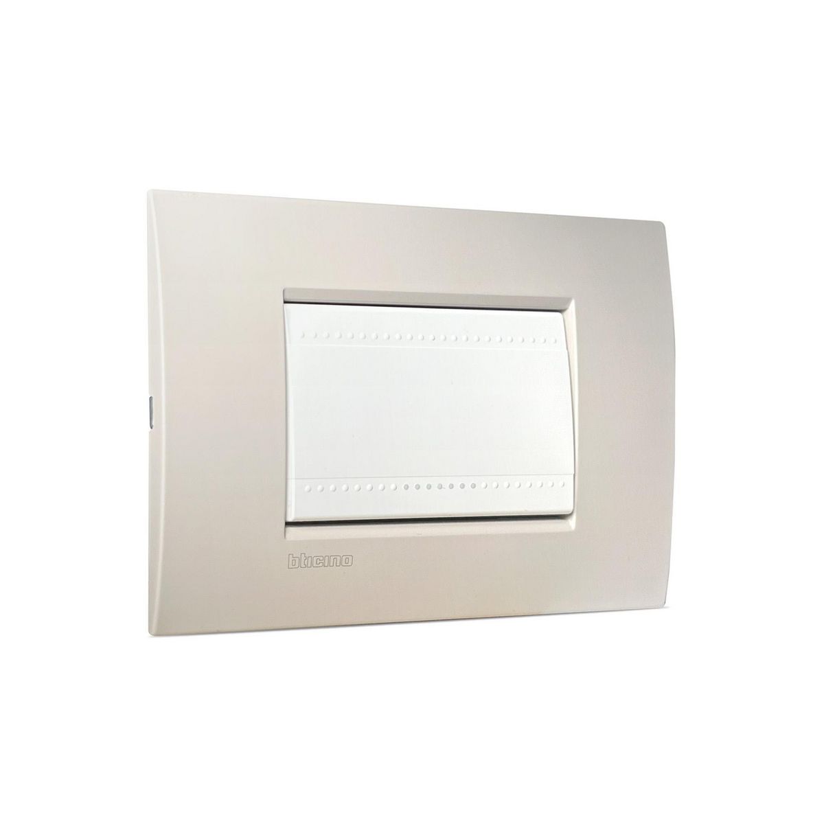 BTICINO - Interruptor Unipolar Simple 16AX Living Light Air Blanco Arena