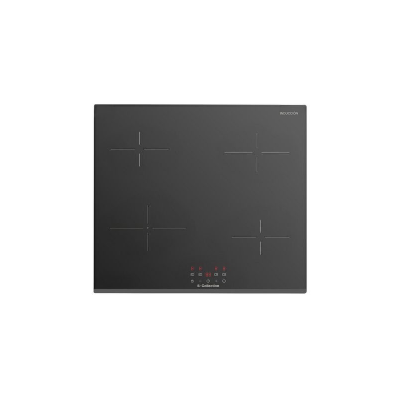  - Encimera Inducción 4 Platos Negro 3120SOLCO050V2