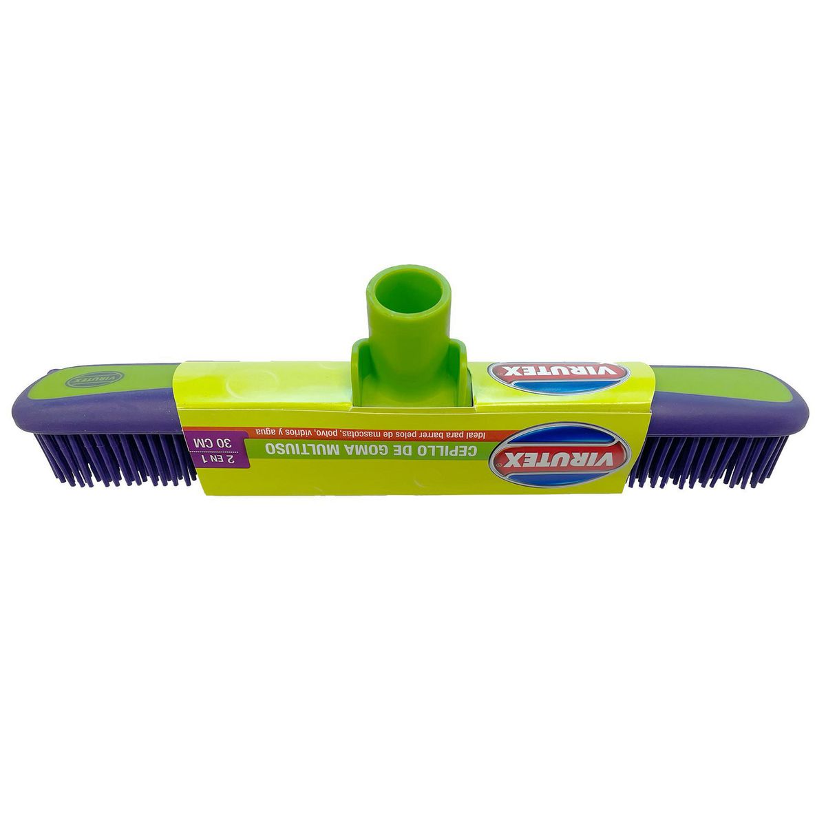 VIRUTEX - Escobillón Goma 2 en 1 Virutex
