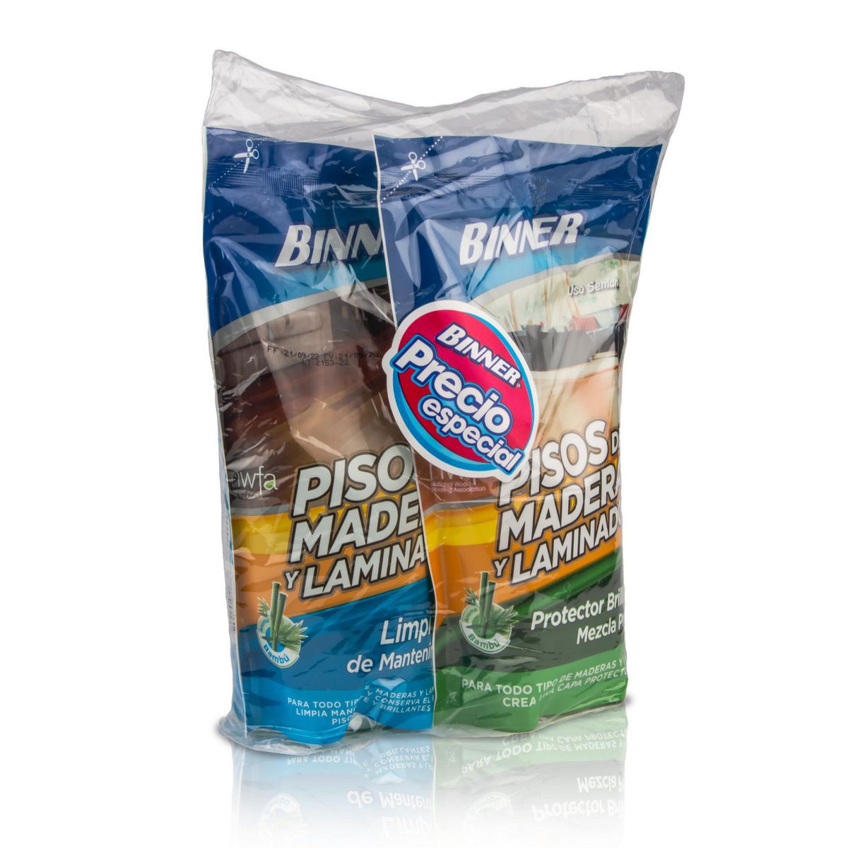 Dúo Pack Madera Limpiador y Mezcla Protector, marca BINNER - Foto 2