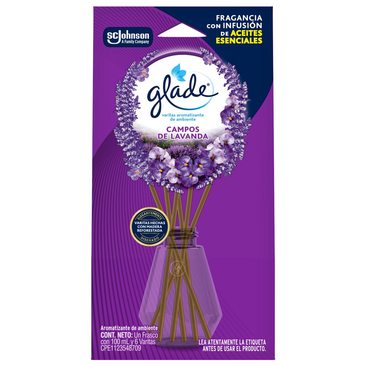 GLADE - Glade Varitas Lavanda 100ml.