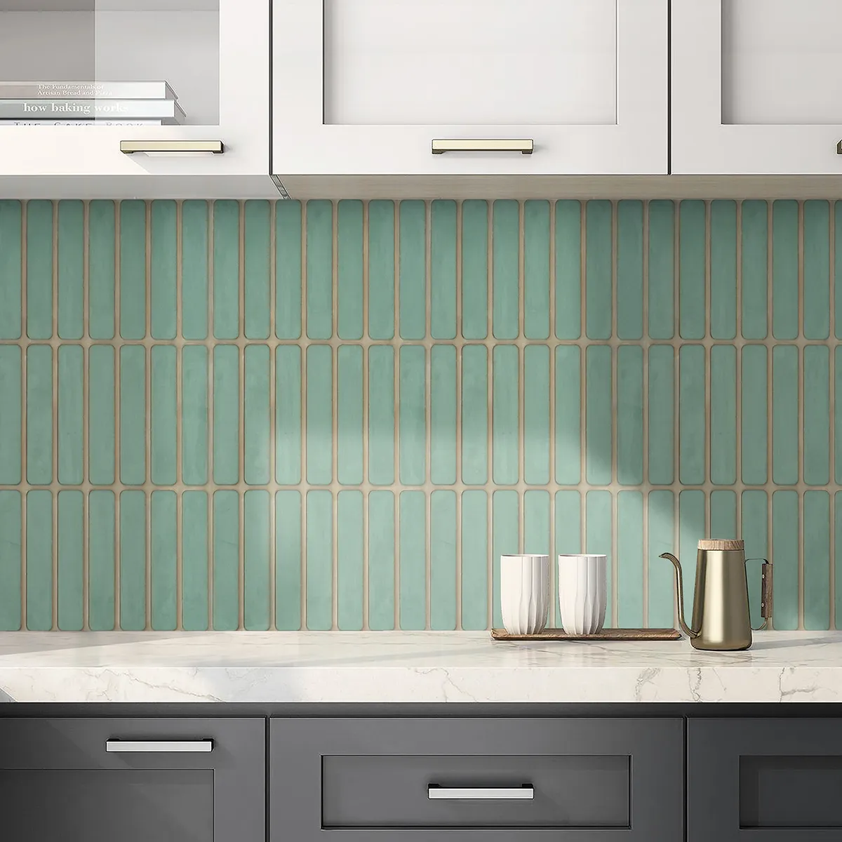  - Azulejo Mitica Green 30x60 cm CJ 0.90 m²