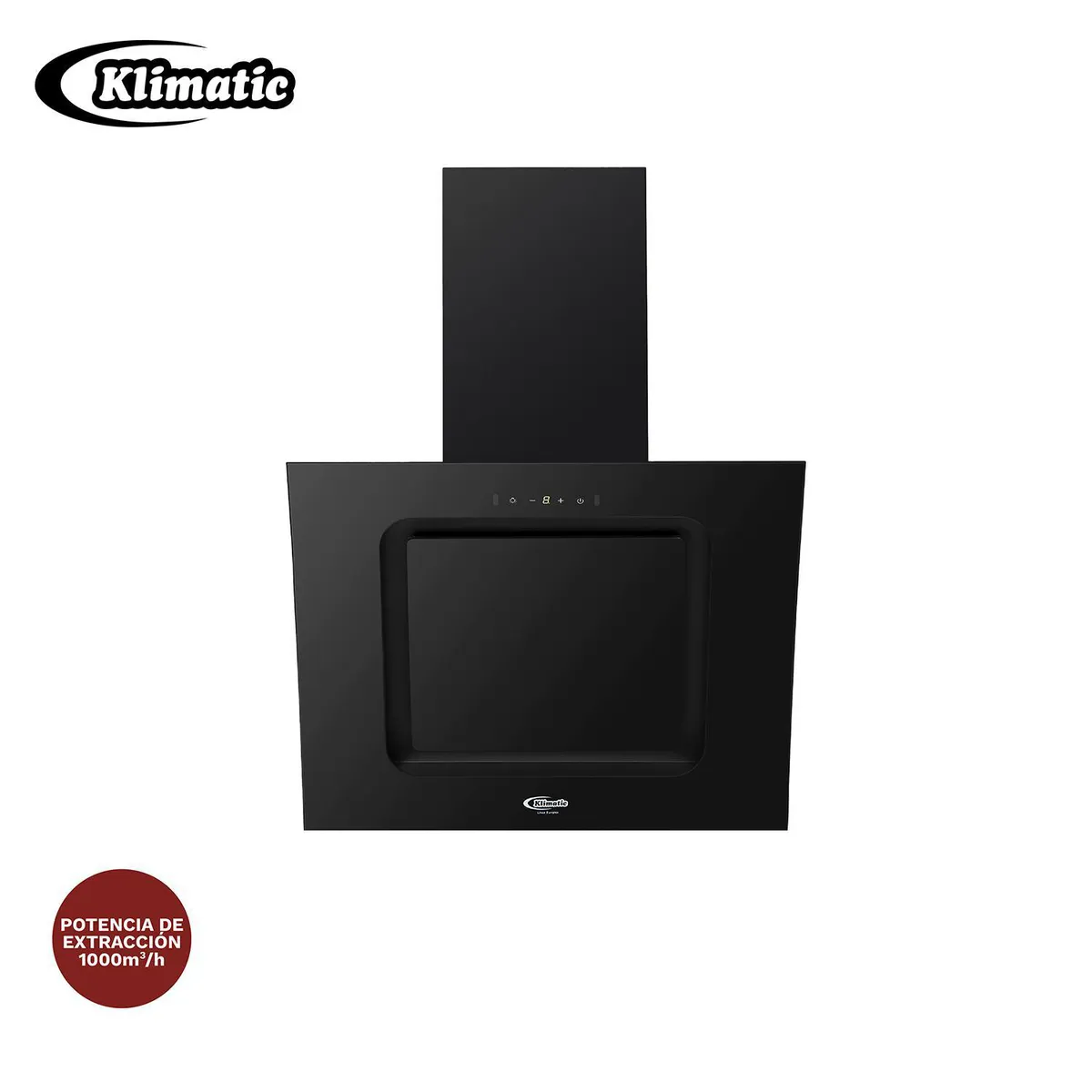 KLIMATIC - Campana Decorativa Kamba 60 cm Negro