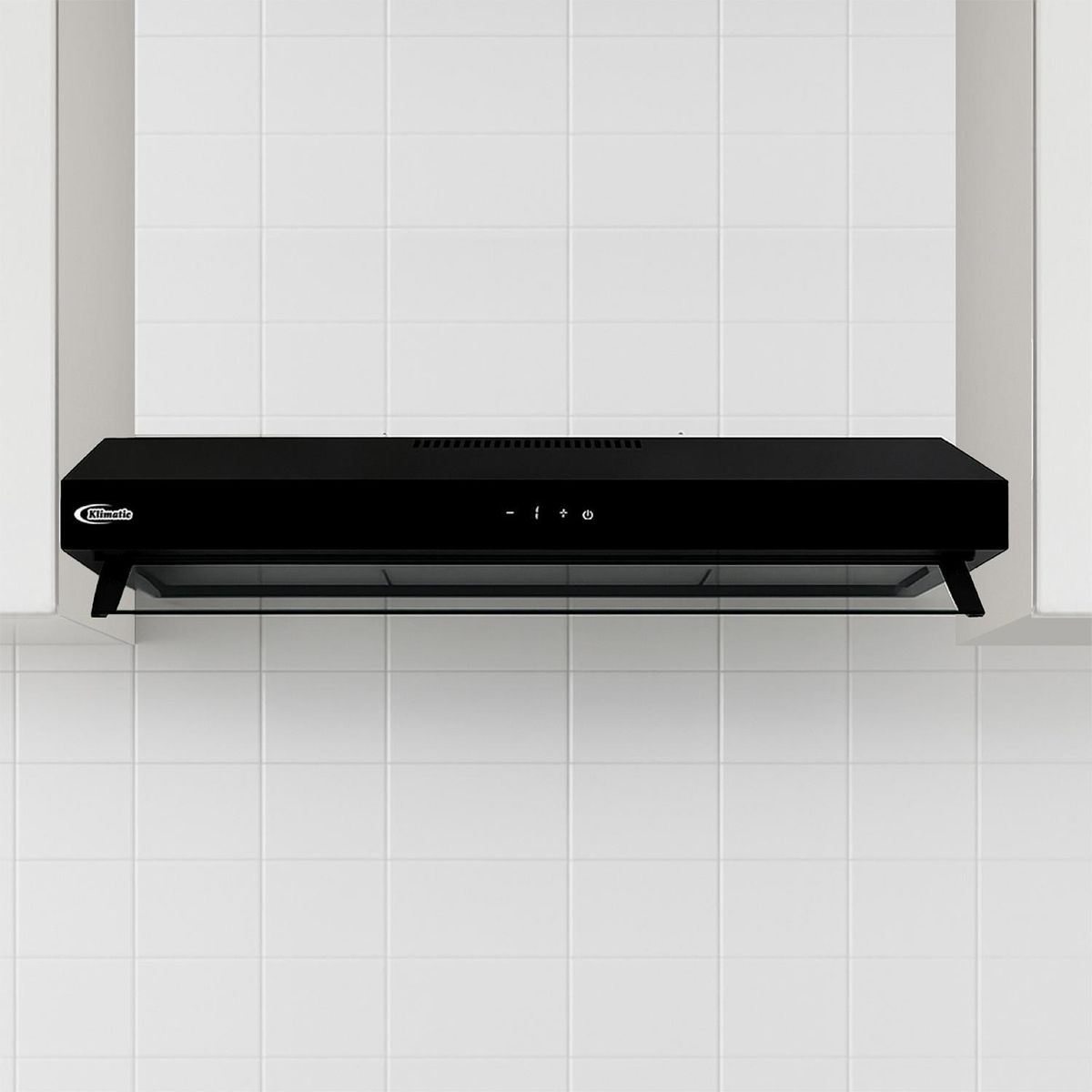 Klimatic - Campana Lineal Harleem Vertical 90 cm Negro