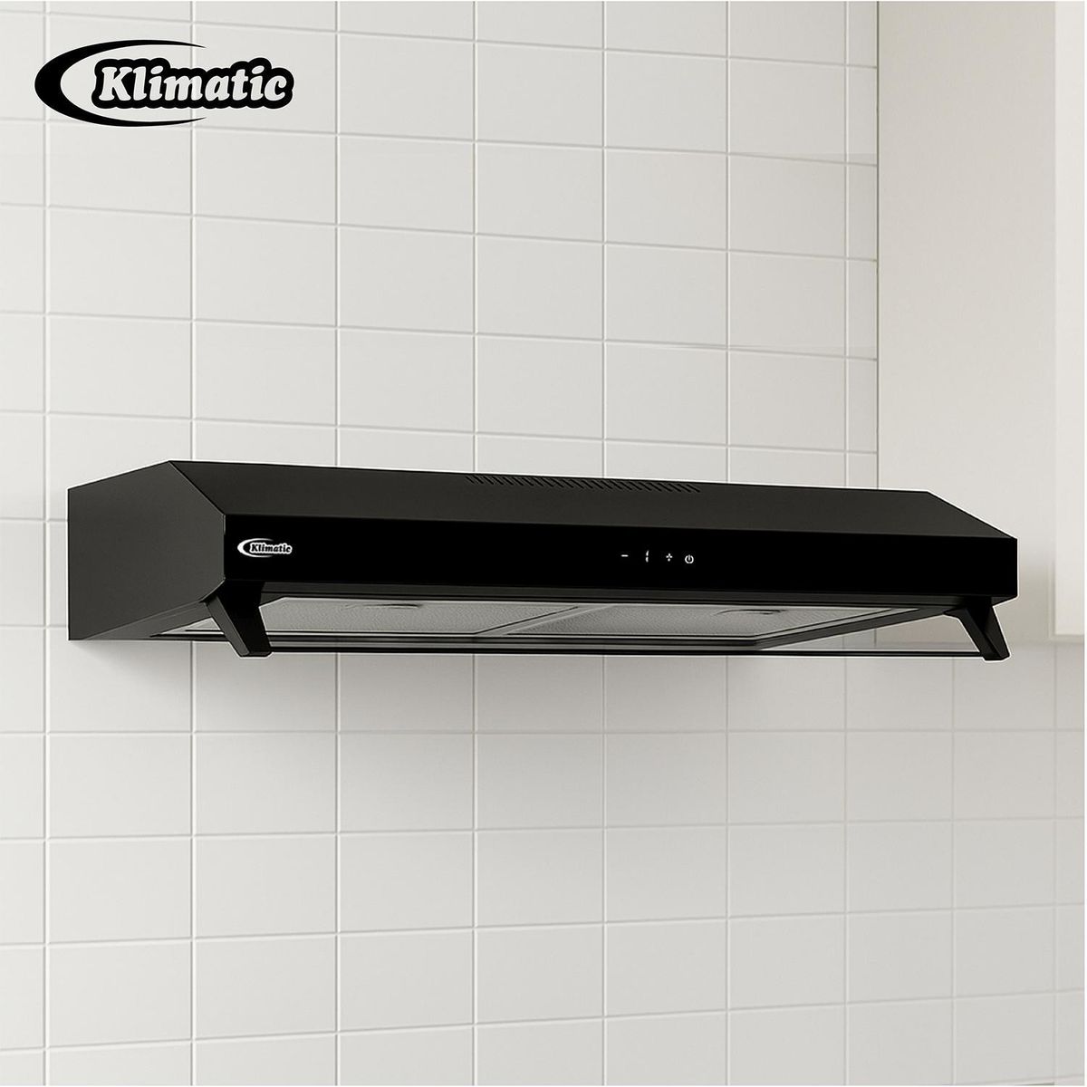 Klimatic - Campana Extractora Lineal Marken 60cm Negro Klimatic